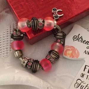 Handmade Minnie Mouse charm bracelet!! 🤩🌟💫✨⚡️